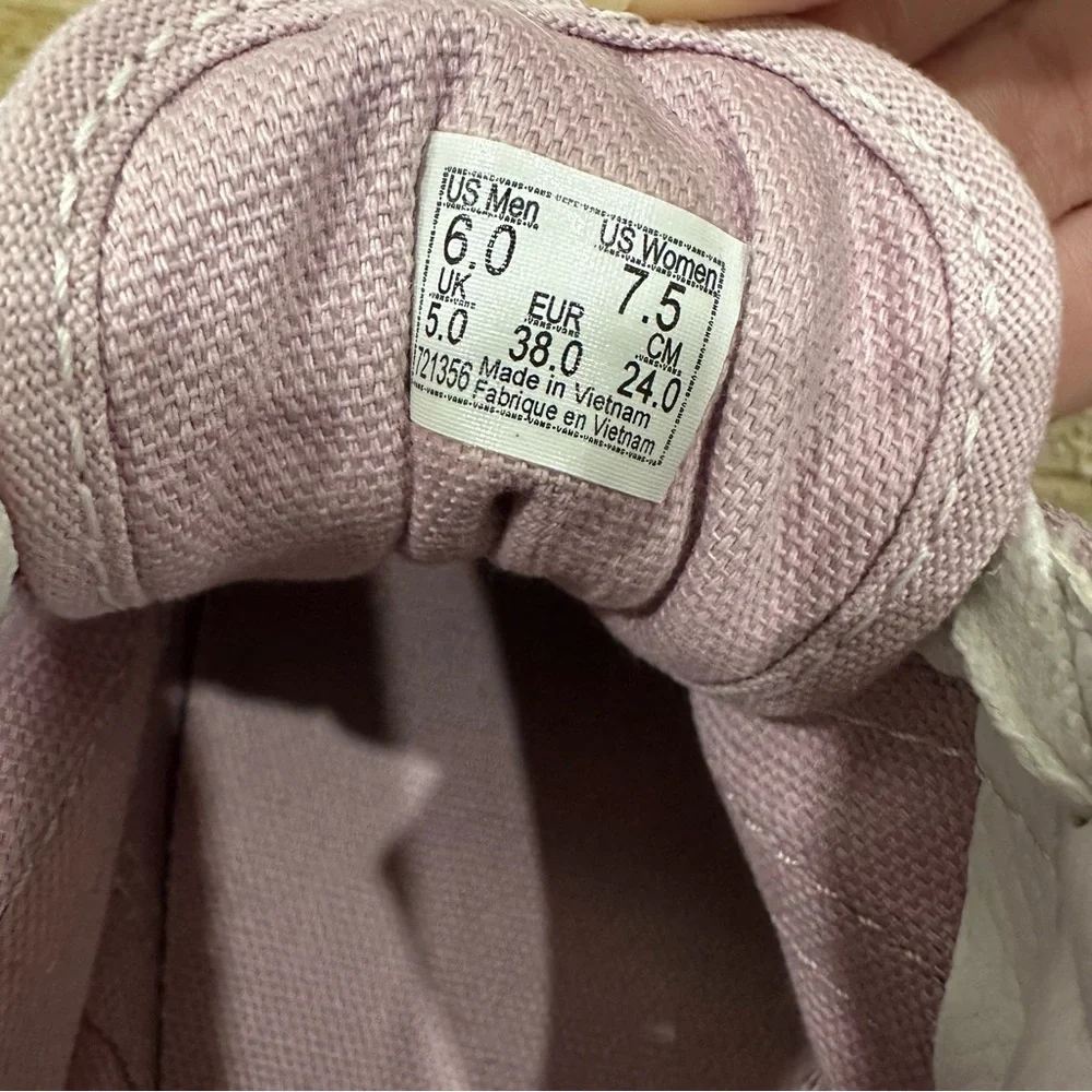 Vans Women's Light Pink Platform Sneakers - Picture 11 of 11